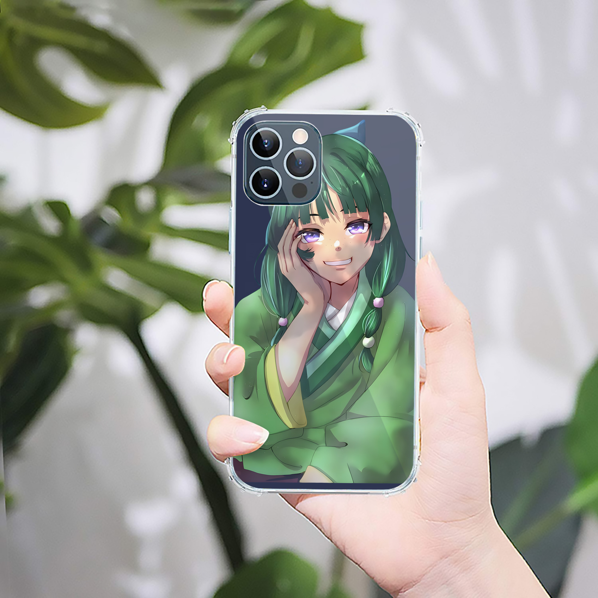 （画像用） 薬屋のひとりごと The Apothecary Diaries 【iPhone 12シリーズ対応】透明スマホケース（クリアソフトケース）